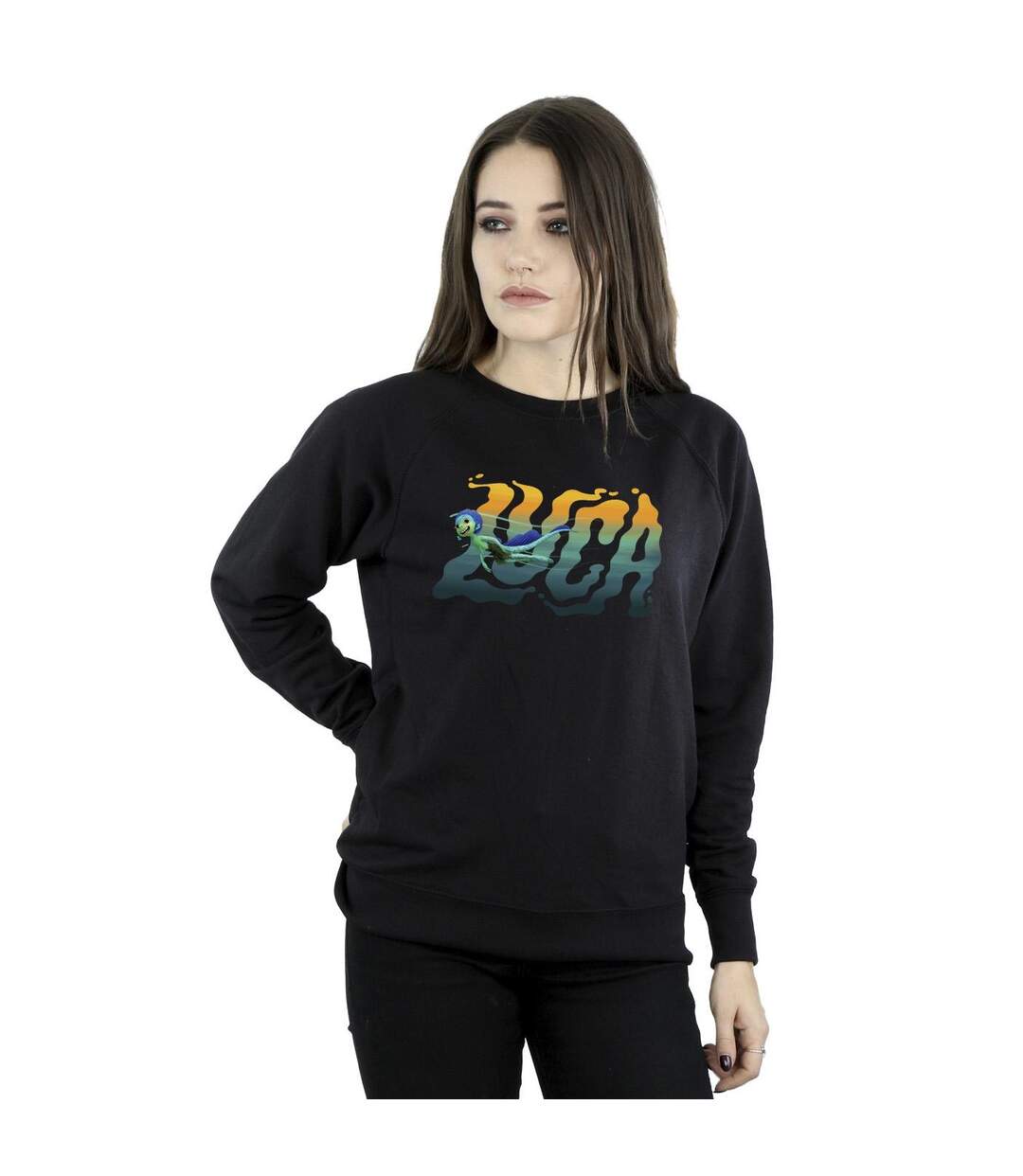 Disney - Sweat LUCA SWIM - Femme (Noir) - UTBI23285-2