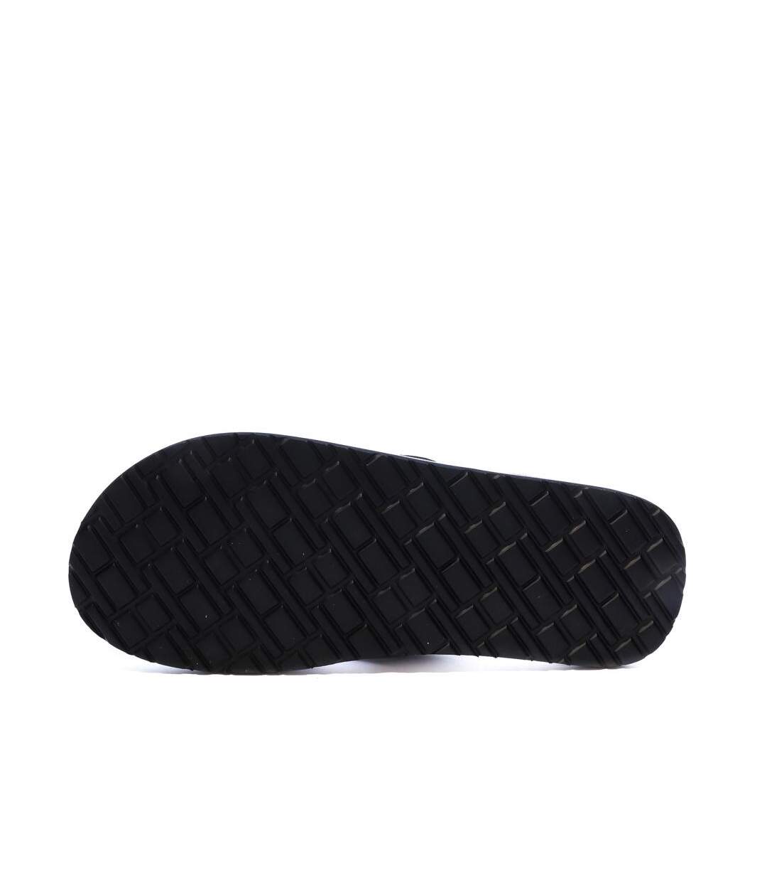 Tongs noires homme tommy hilfiger corporate - 40-2