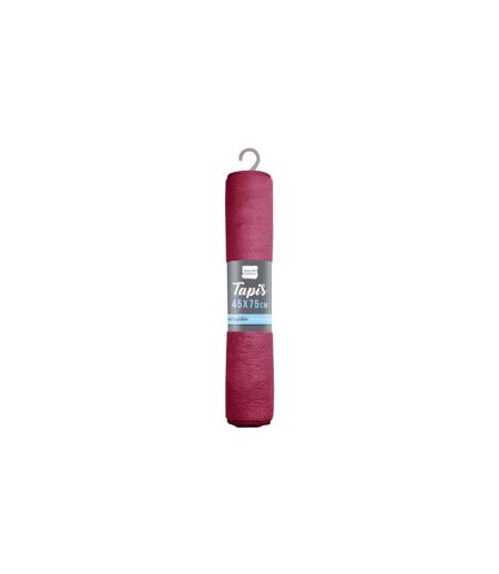 Tapis de Bain Microfibre Vitamine 45x75cm Framboise