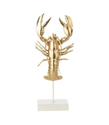 Statuette Homard en Résine Oro 57cm Doré