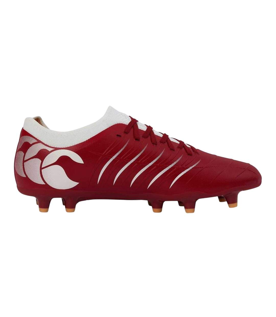 Mens Phoenix 2.0 Elite Firm Ground Rugby Boots Red Dahlia Canterbury-1