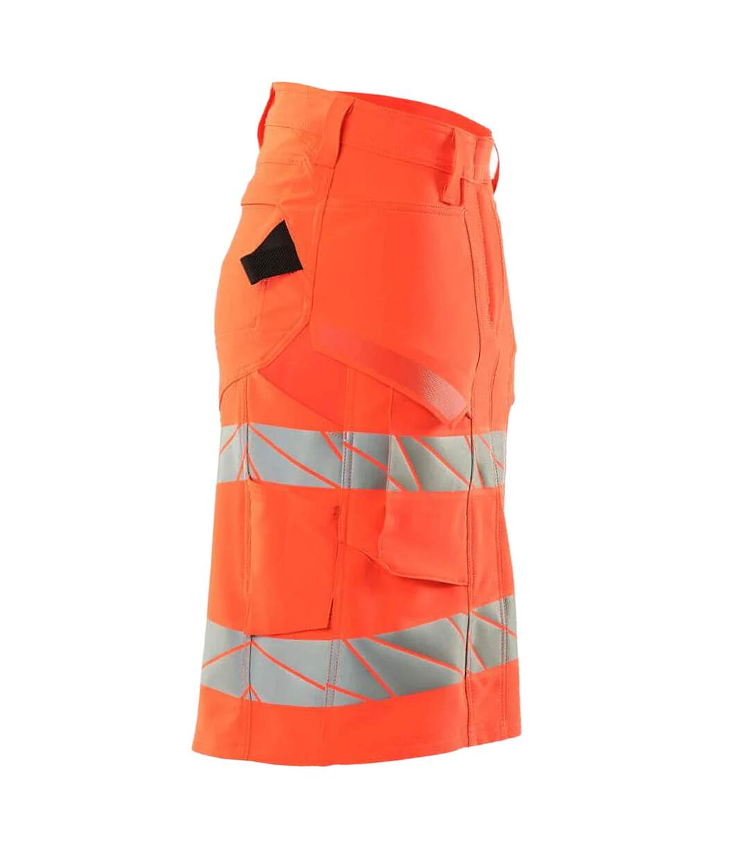 Womens/ladies Accelerate Safe High-vis Fitted Skirt Red Mascot-3
