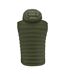 Doudoune Sans Manches Woodlake Heights Homme Vert Kaki Foncé James Harvest-2