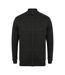Unisex Adults Knitted Bomber Jacket Grey Marl Henbury-1