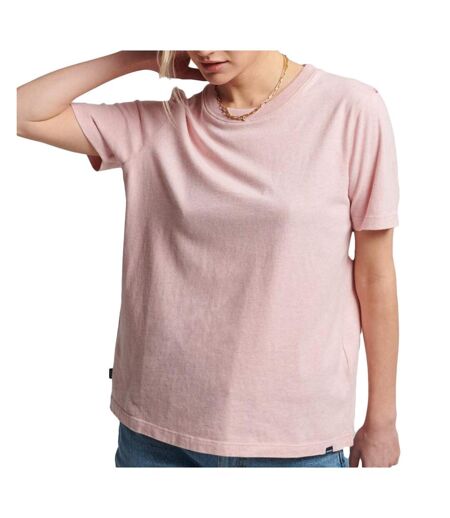 T-shirt Rose Femme Superdry Vintage - 34