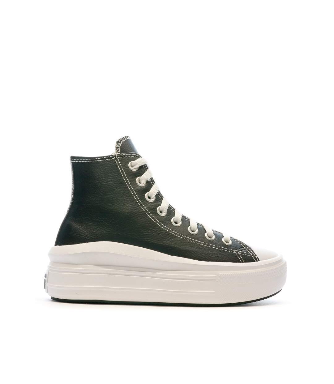 Baskets Noir Femme Converse Move Plateforme-2