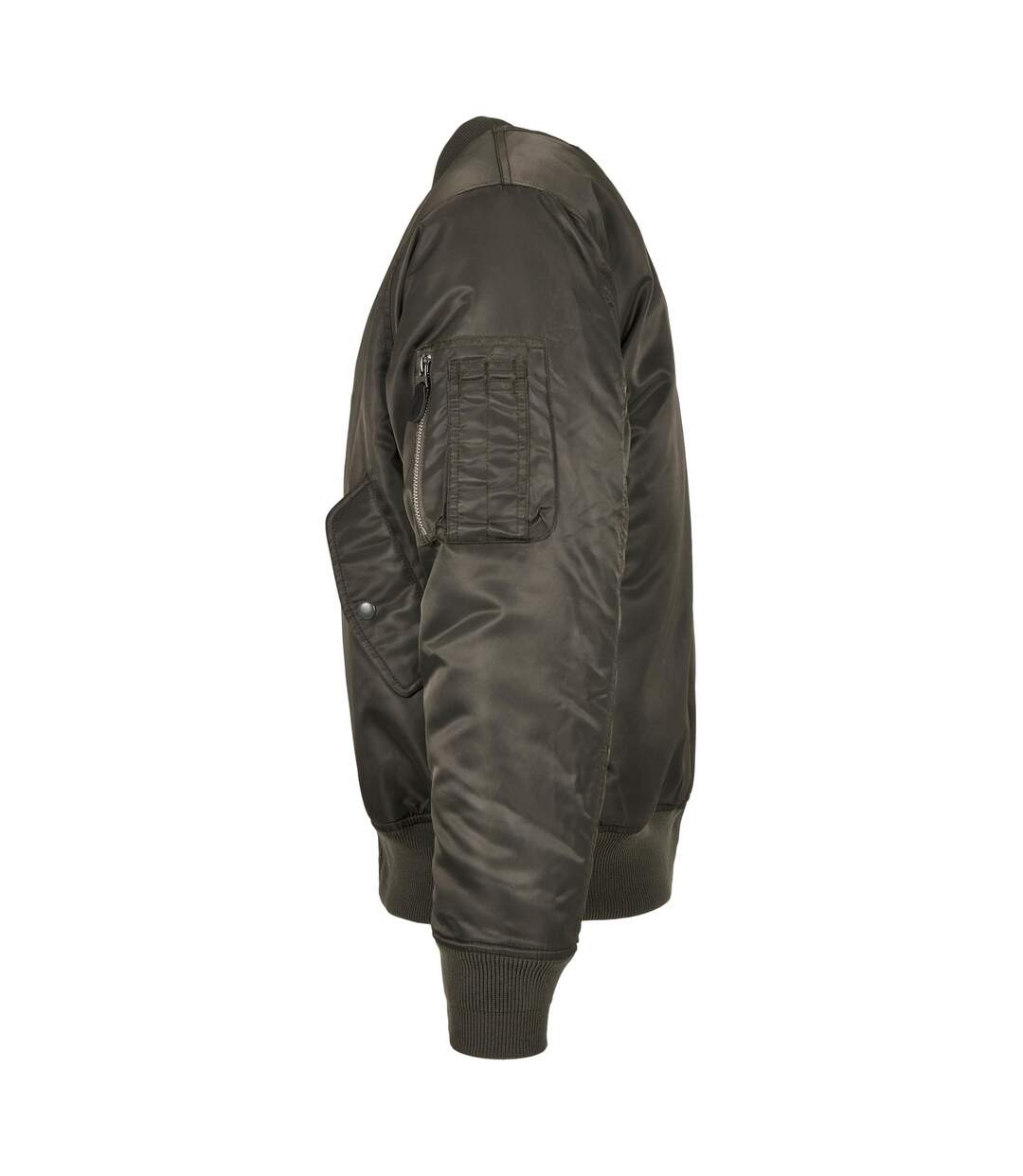 Blouson D'aviateur Ma1 Homme Anthracite Build Your Brand-3
