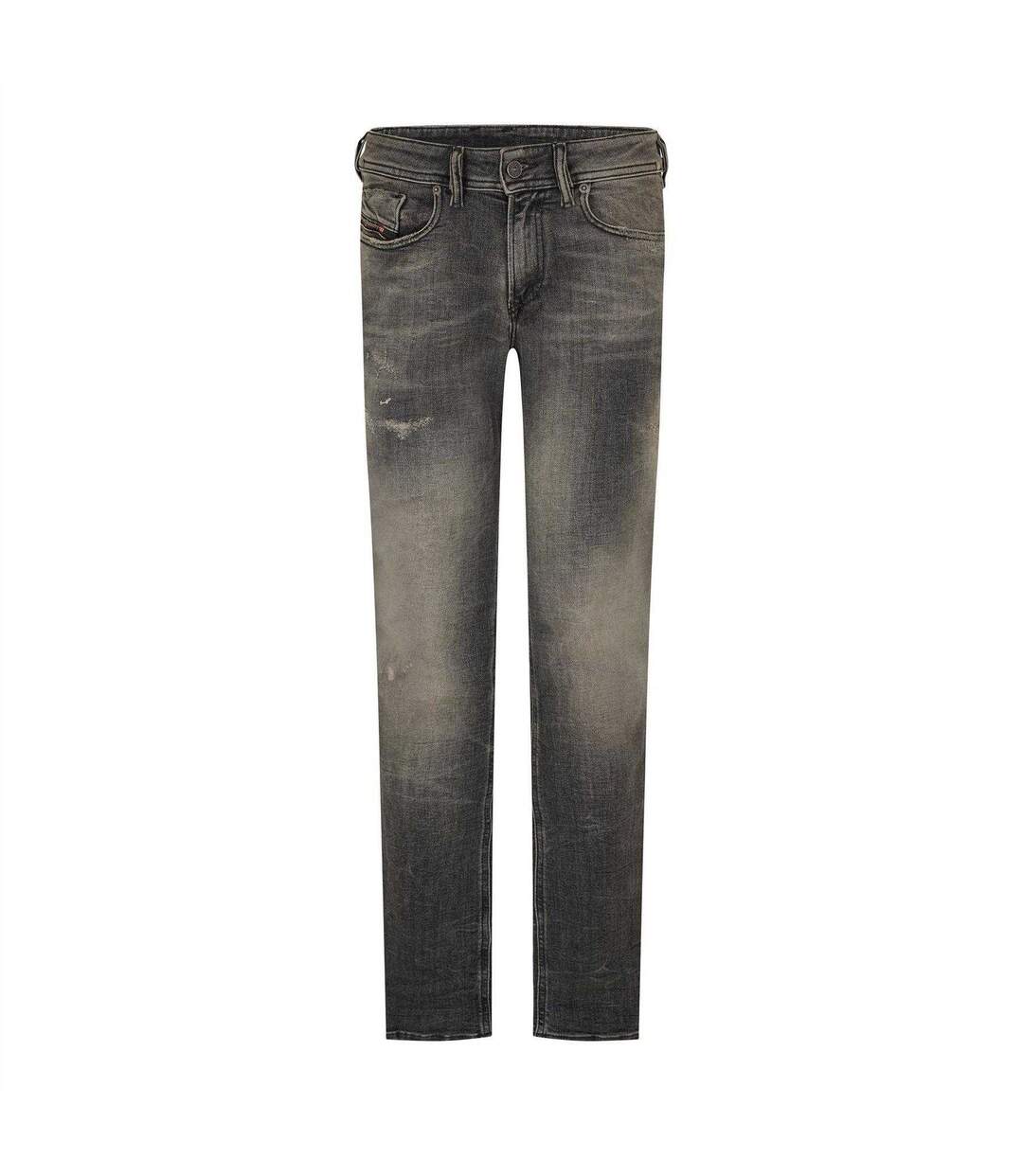 Mens 1979 Sleenker Denim Skinny Jeans Black Grey Diesel-1