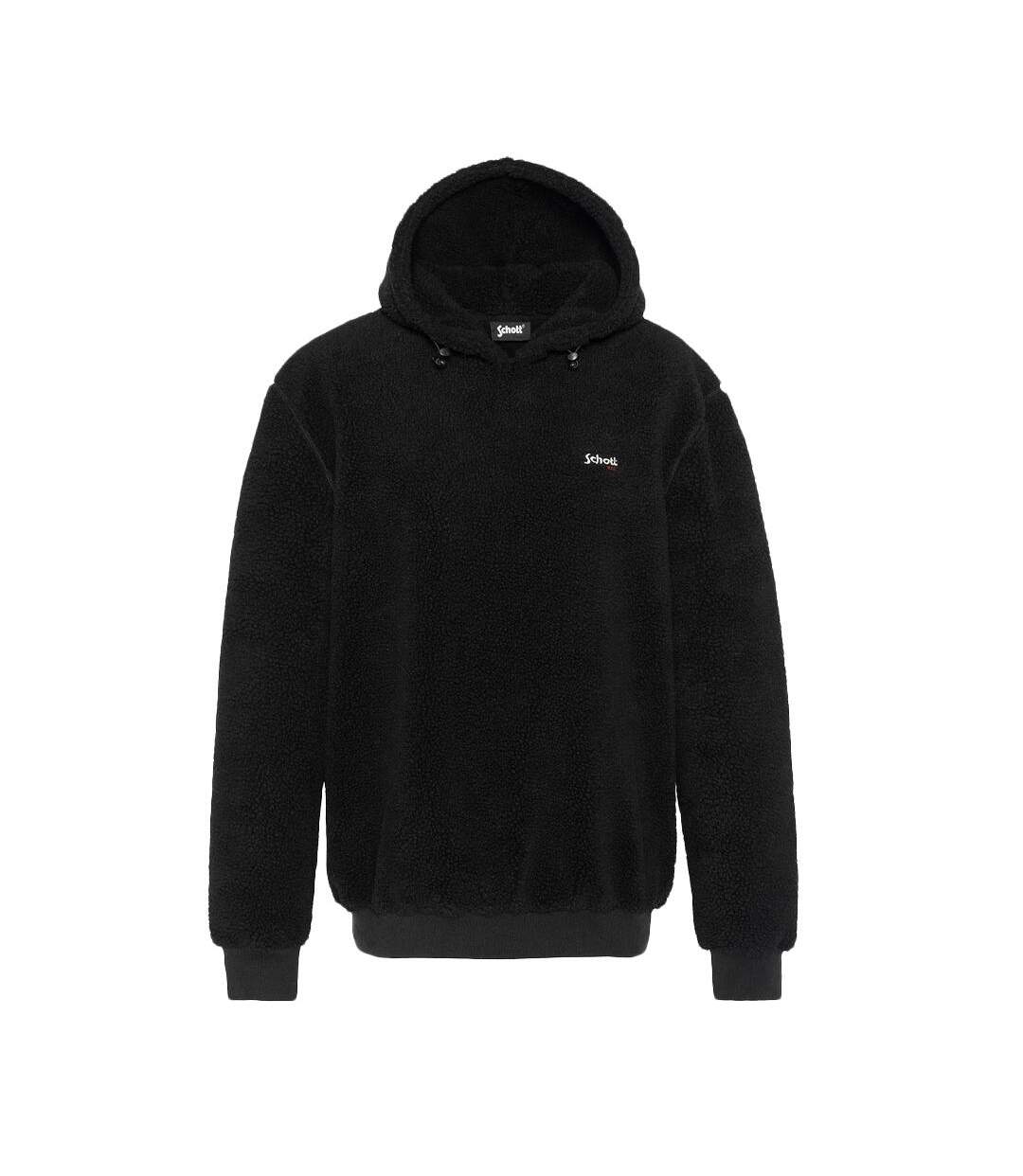 Sweat sherpa noir homme schott swwillow2 - xl-1