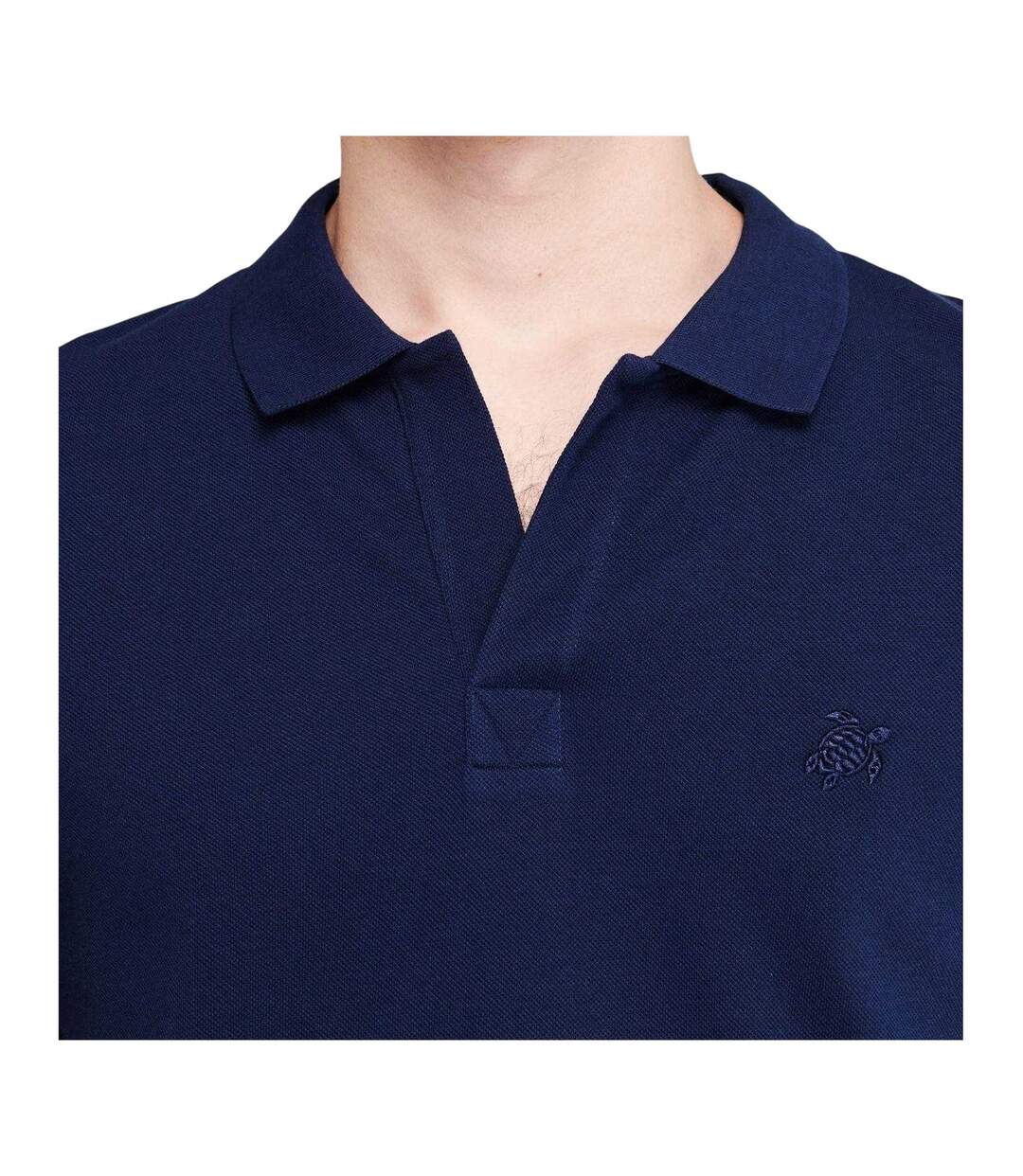Polo Homme Bleu Marine Vilebrequin-4
