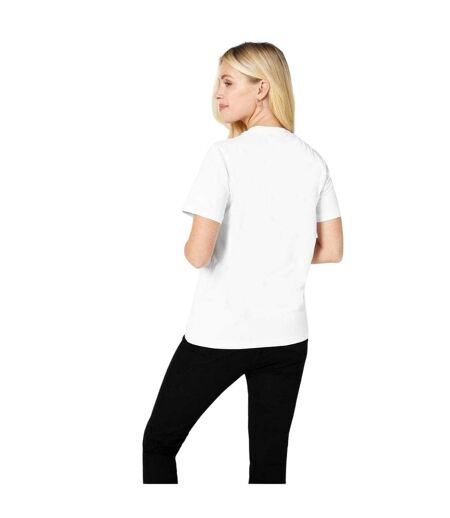 Womens/ladies Logo T-shirt White Biba