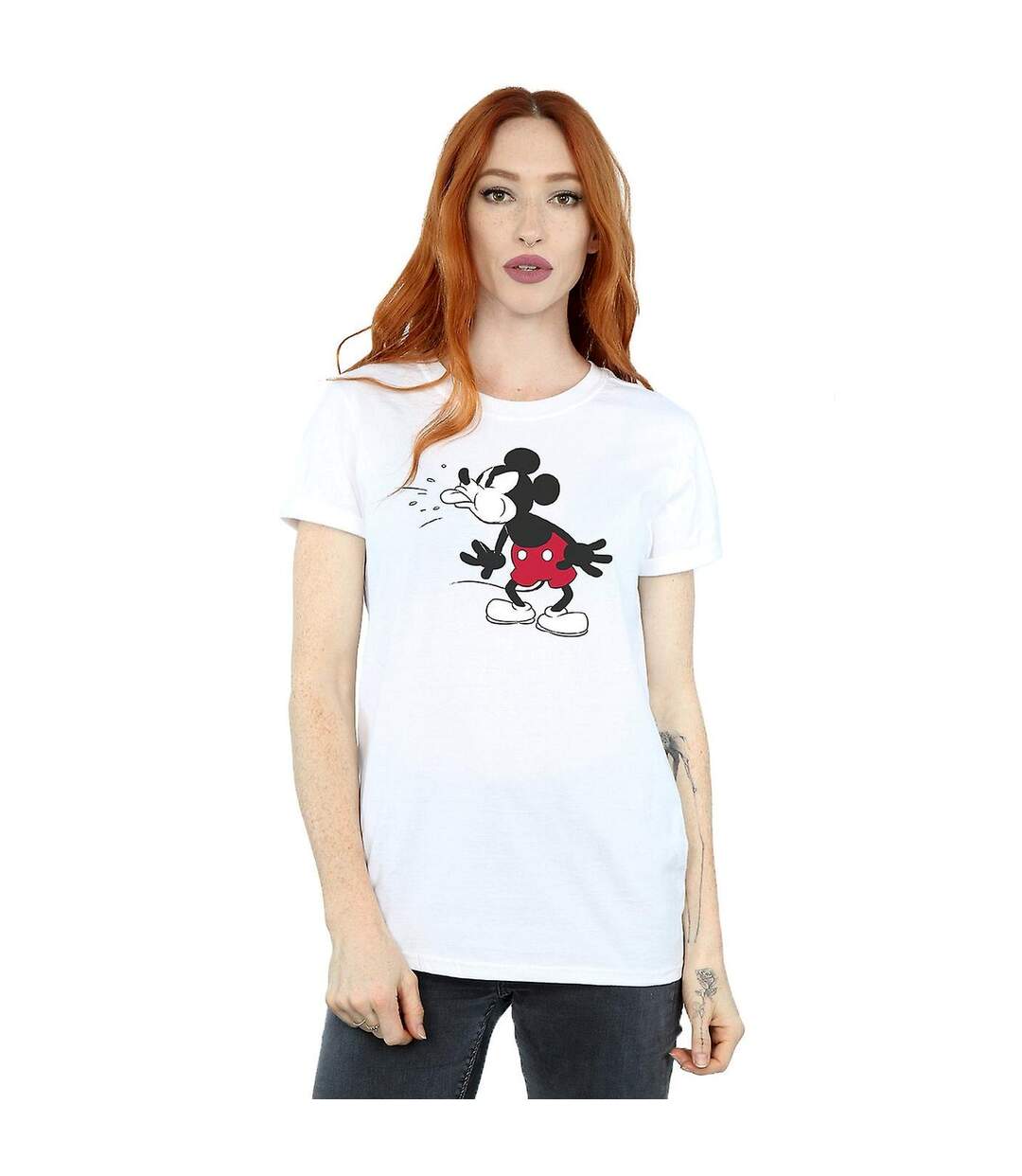 Disney - T-shirt - Femme (Blanc) - UTBI1114-2