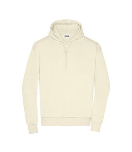 Sweat À Capuche Homme Vanille James And Nicholson
