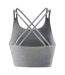 Spiro Womens/Ladies Fitness Sleeveless Crop Top (Sport Gray Marl)