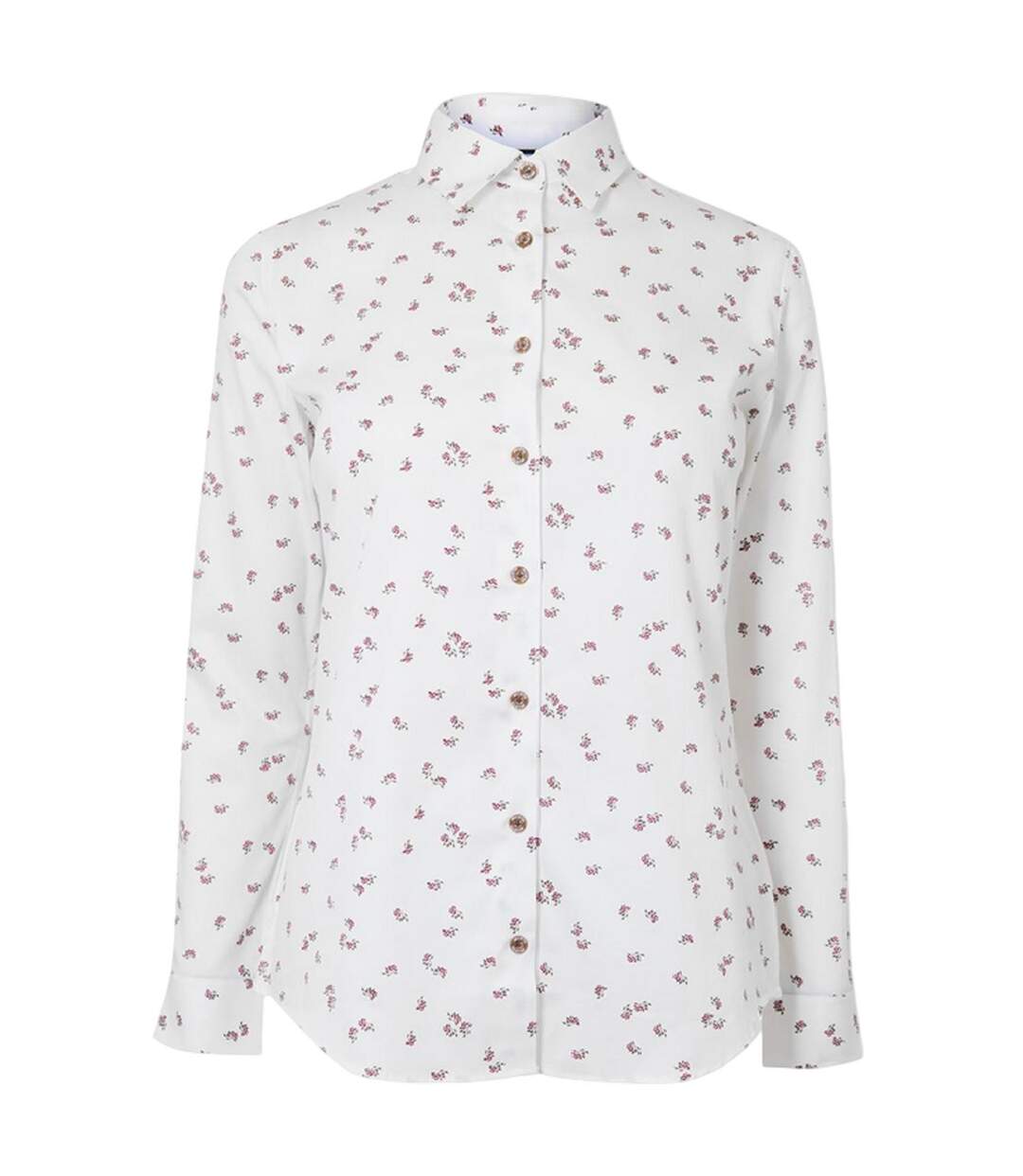 Womens/ladies Country Birds Shirt White Musto-1