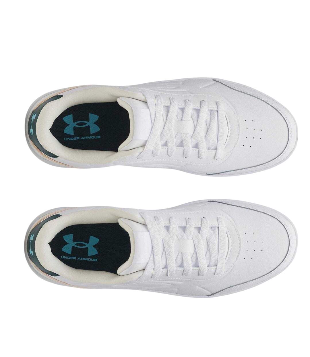 Baskets Tempo Homme Blanc Vert Under Armour-3