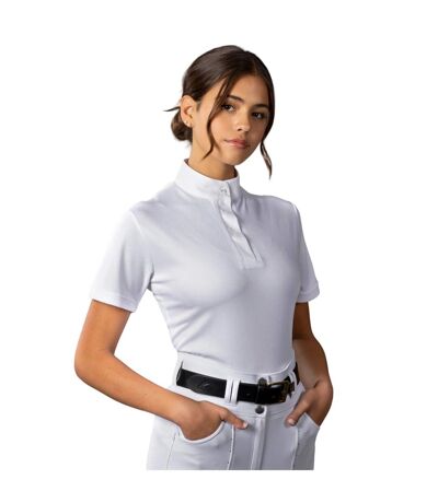 Aubrion Womens/Ladies Short-Sleeved Stock Shirt (White) - UTER1888