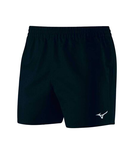 Mens Authentic Rugby Shorts Black Mizuno