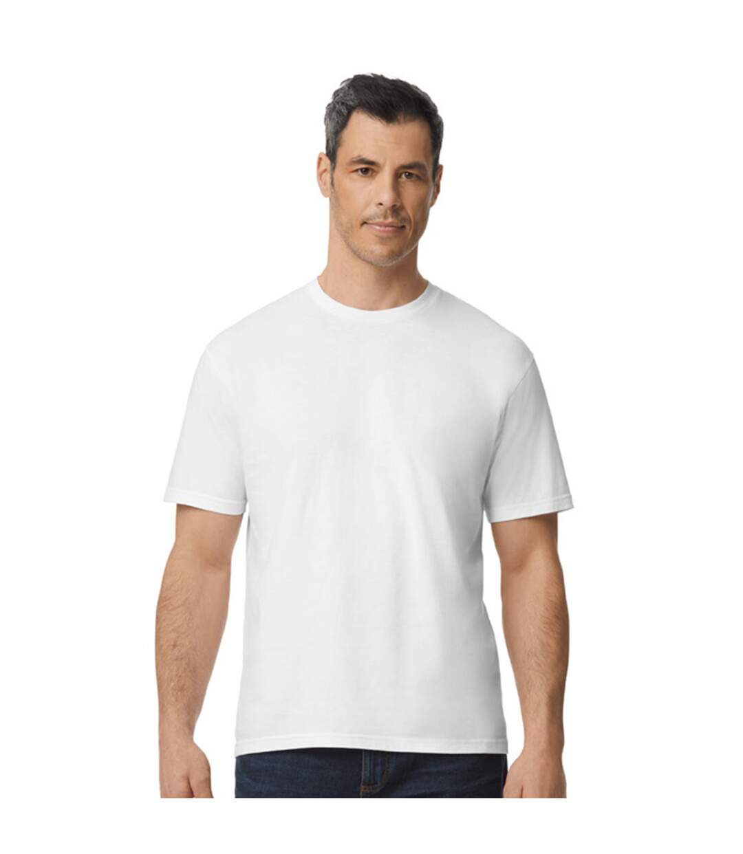 T-shirt Softstyle Adulte Blanc Gildan-1