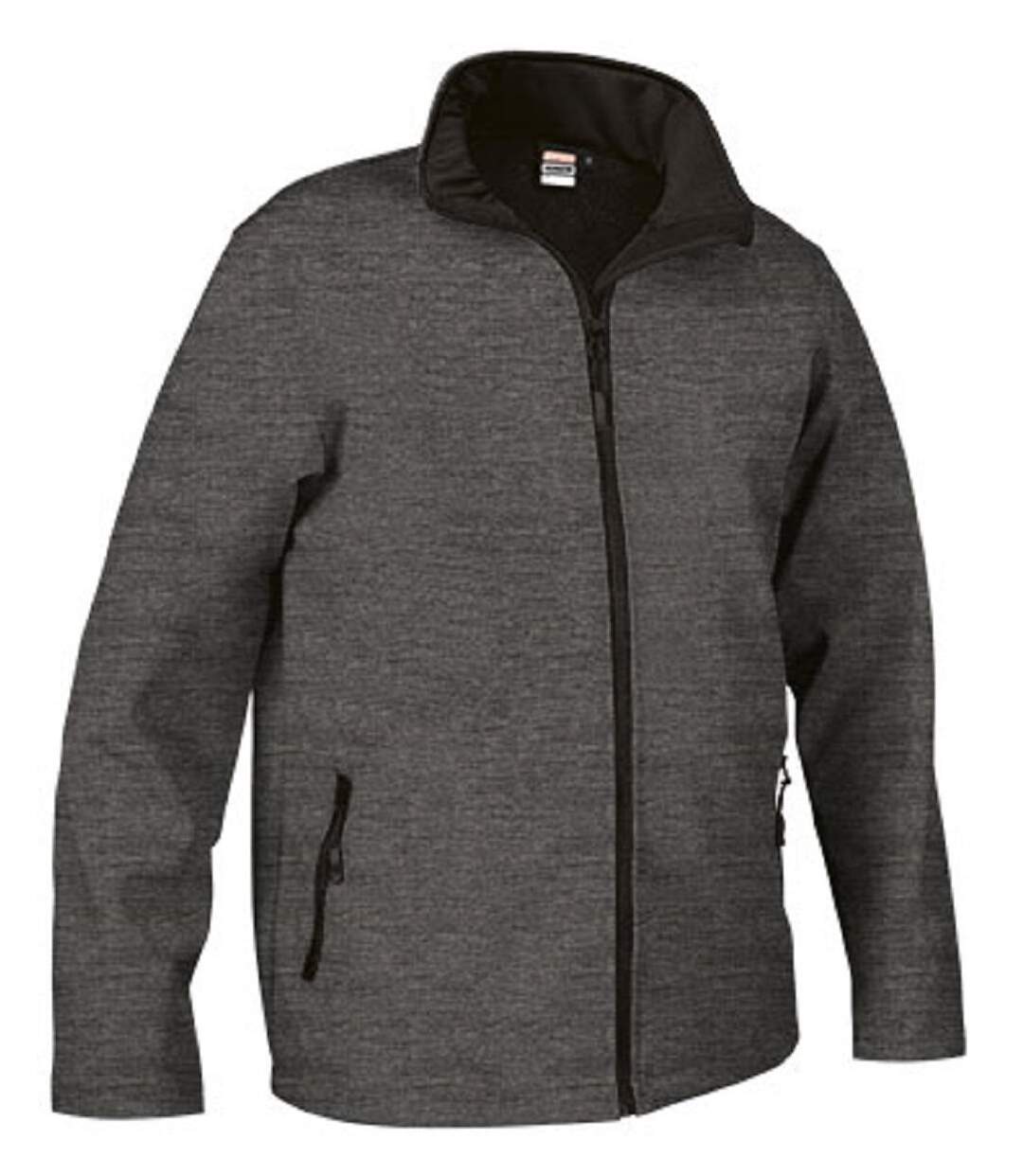 Veste softshell - Homme - REF HORIZON - gris anthracite chiné