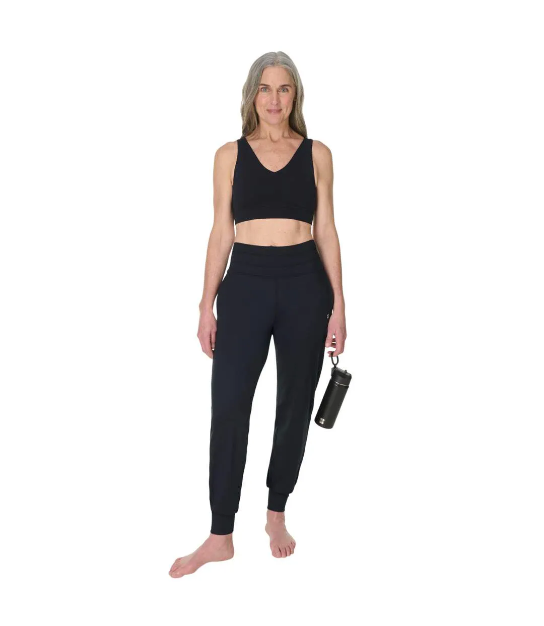 Legging Gaia Performance Femme Noir Sweaty Betty-1