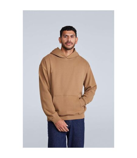 Sweat à capuche icon homme brun clair Animal