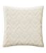 Coussin Imitation Fourrure Mara 45x45cm Blanc-1