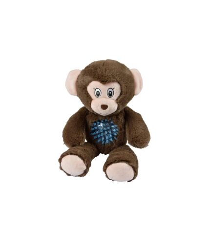 Jouet pour Chien Sonore Filou le Singe 27cm Marron