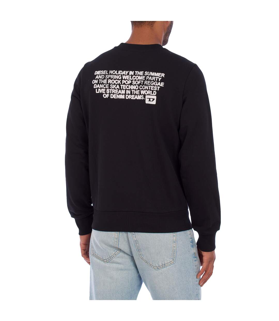 Printed crewneck sweatshirt A08684-40HAYT men