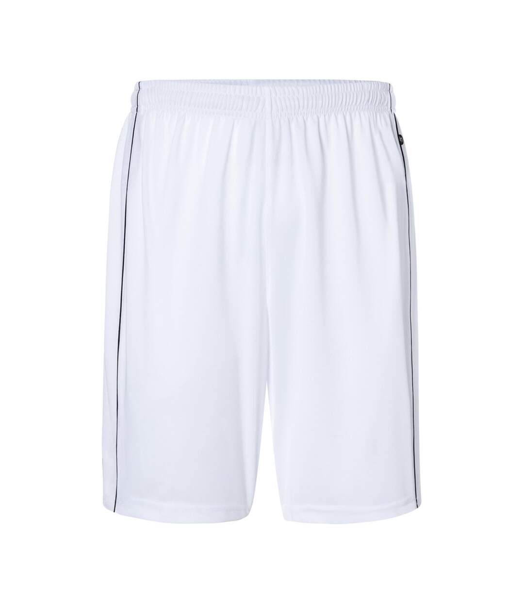 Short Basic Homme Blanc Noir James And Nicholson-1