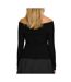 Pull en maille noir femme jdy shoulder - xl-2