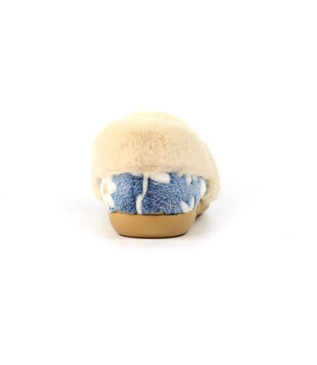 Chaussons Ellis Femme Bleu Lunar