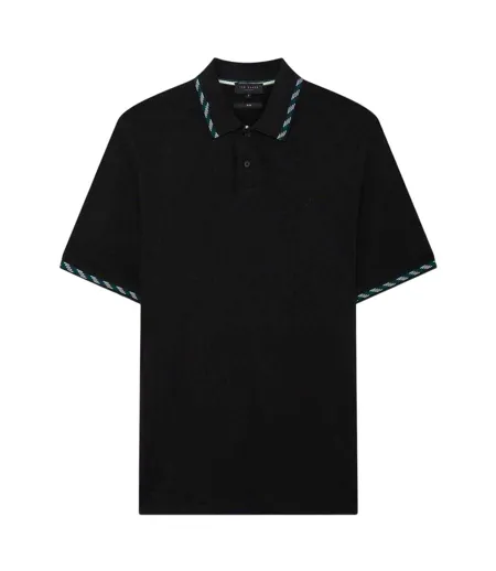 Polo Manches Courtes Homme Noir Ted Baker