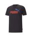 T-shirt Noir/Rouge Homme Puma Essential +2