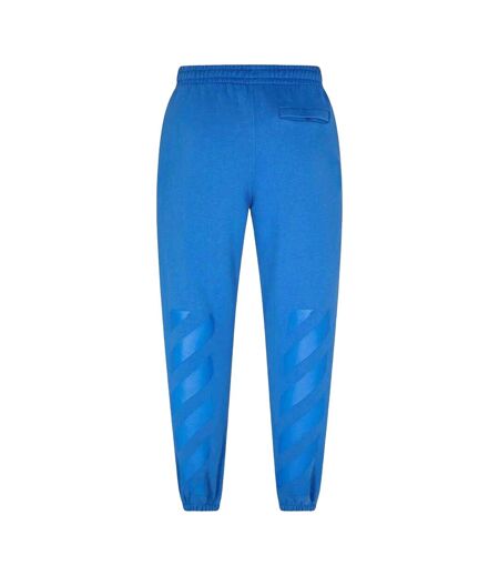 Mens Sweatpants Blue Off White