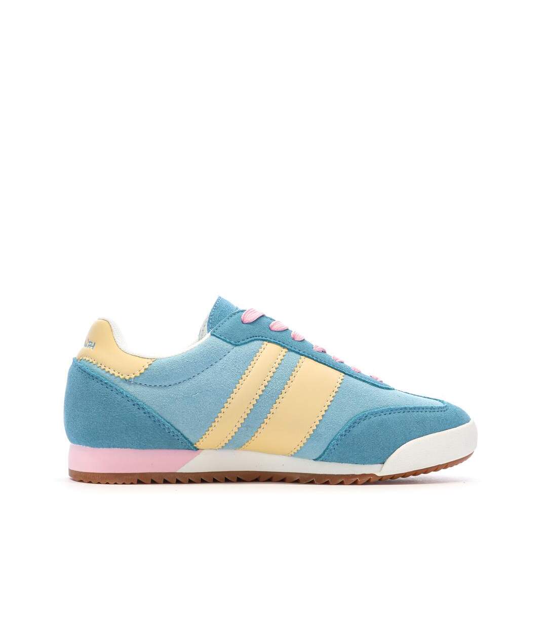 Baskets turquoise/rose femme teddy smith 120132-2