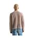 Mens Knitted Long-sleeved Shirt Taupe MKI MIYUKI ZOKU-3