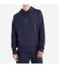 Mens small logo hoodie peacoat Umbro-1