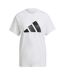 T-shirt Motif/style Icônes Femme Blanc Adidas-1