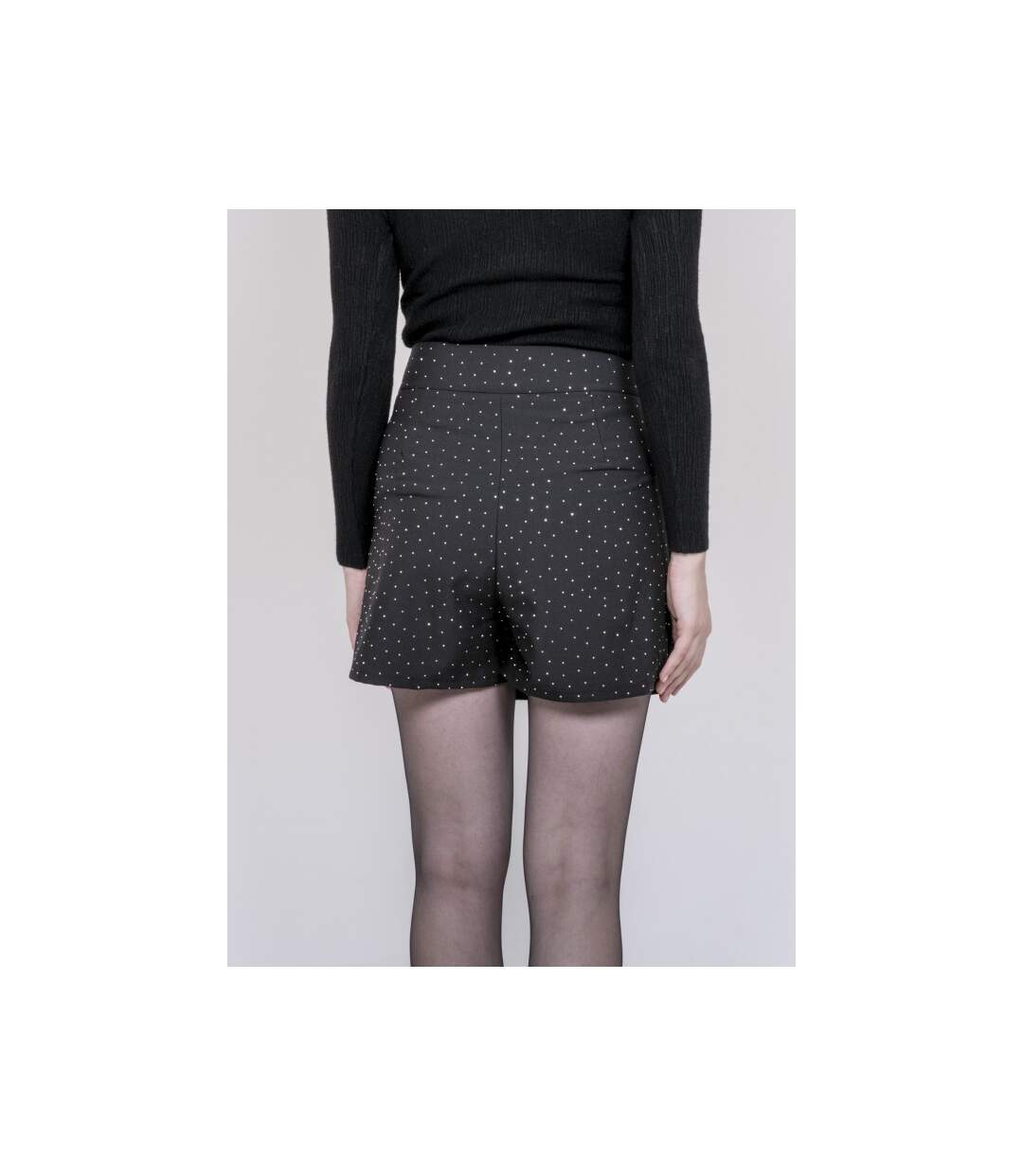 Jupe short à strass XILENA - Dona X Lisa-2