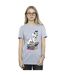 Disney Femme/Ladies 101 Dalmatians Books Cotton Boyfriend T-Shirt (Gris sportif) - UTBI26049-2