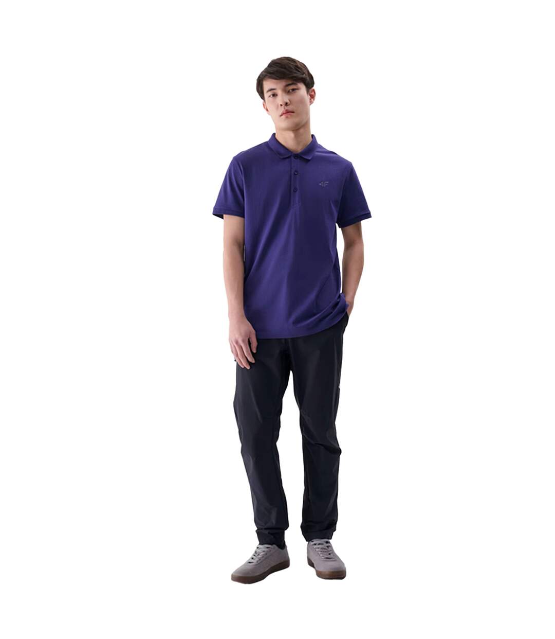 Polo M367 Homme Bleu Marine 4F-1