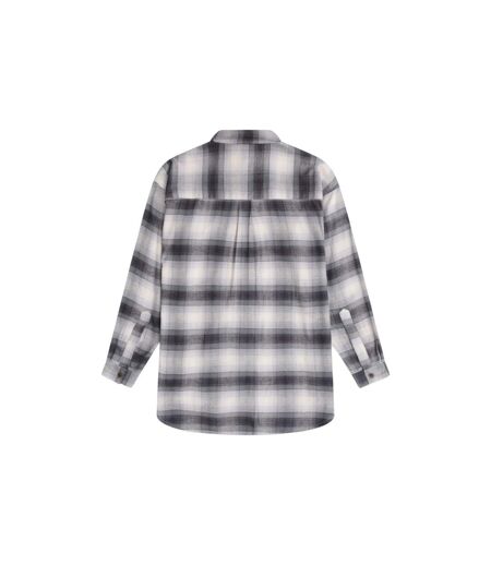 Womens/ladies Maisie Soft Relaxed Fit Shirt Light Beige Animal