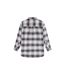 Womens/ladies Maisie Soft Relaxed Fit Shirt Light Beige Animal-2