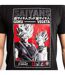 T-shirt homme regular fit avec print Dragon Ball Super Saiyans Capslab