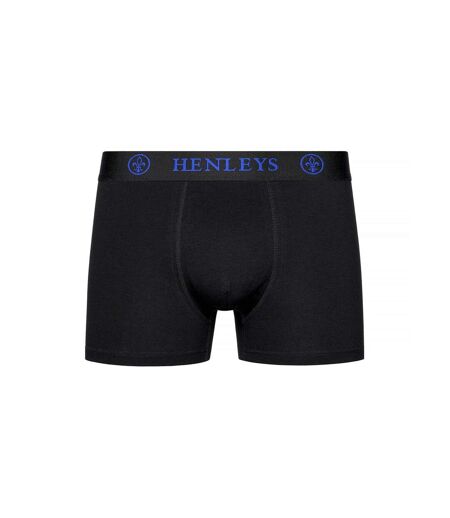 Boxers trilock homme noir Henleys Henleys