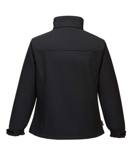 Portwest Womens/Ladies Charlotte Soft Shell Jacket (Black) - UTPW569