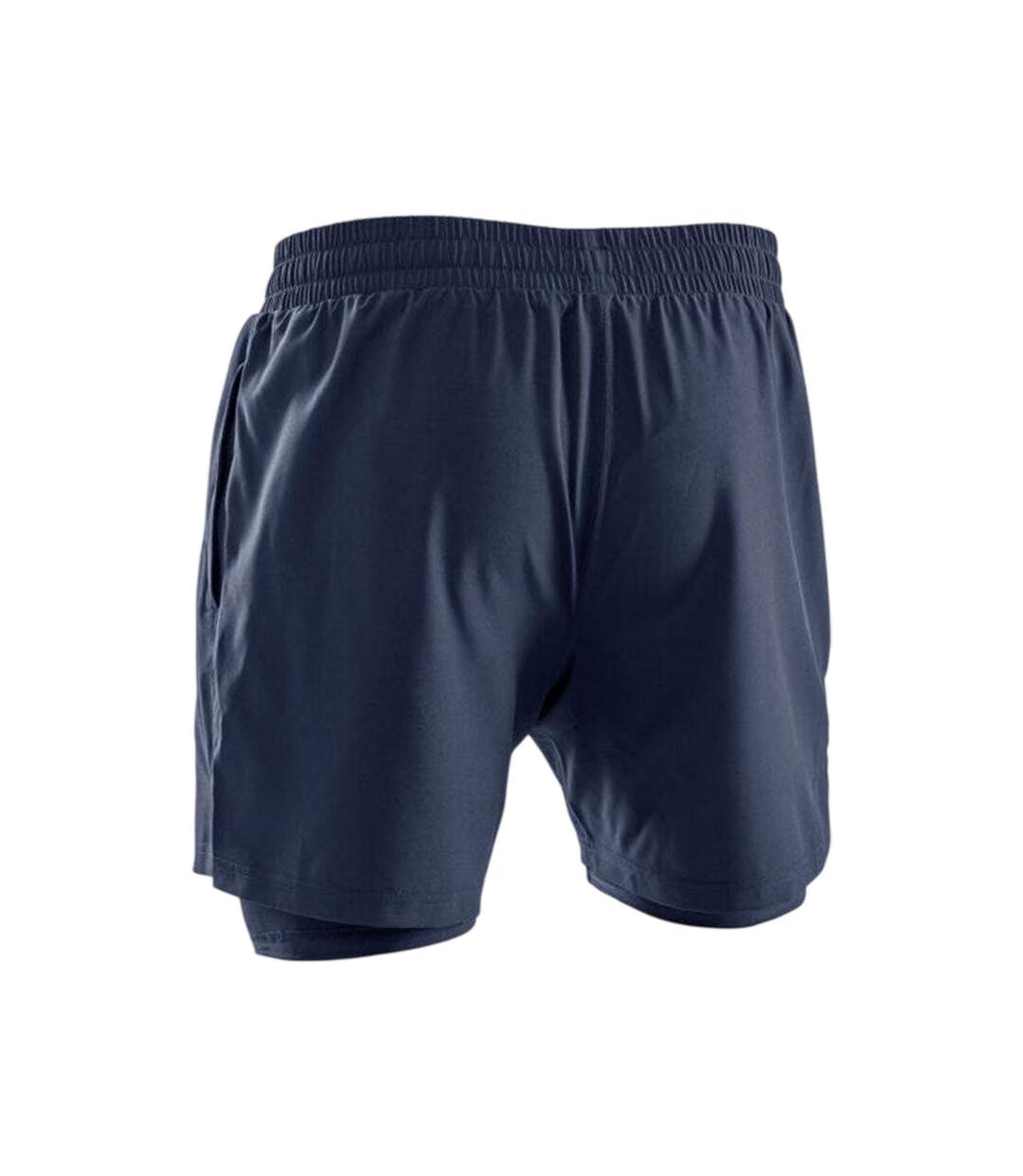 Short De Course Homme Bleu Marine Spiro-2