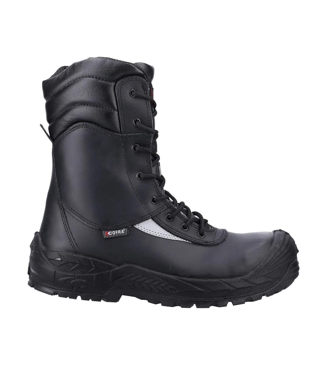 Bottes De Sécurité En Cuir Off Shore Pour Hommes Noir Cofra-3