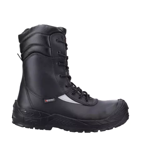 Bottes De Sécurité En Cuir Off Shore Pour Hommes Noir Cofra